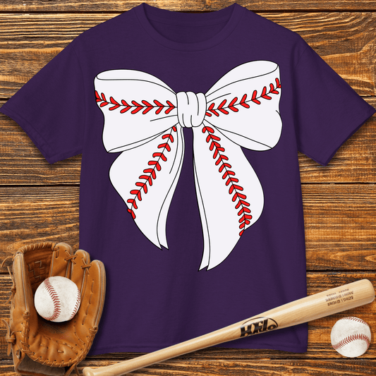 Baseball Coquette Kids T-Shirt - HomeRun PrintsKids clothes