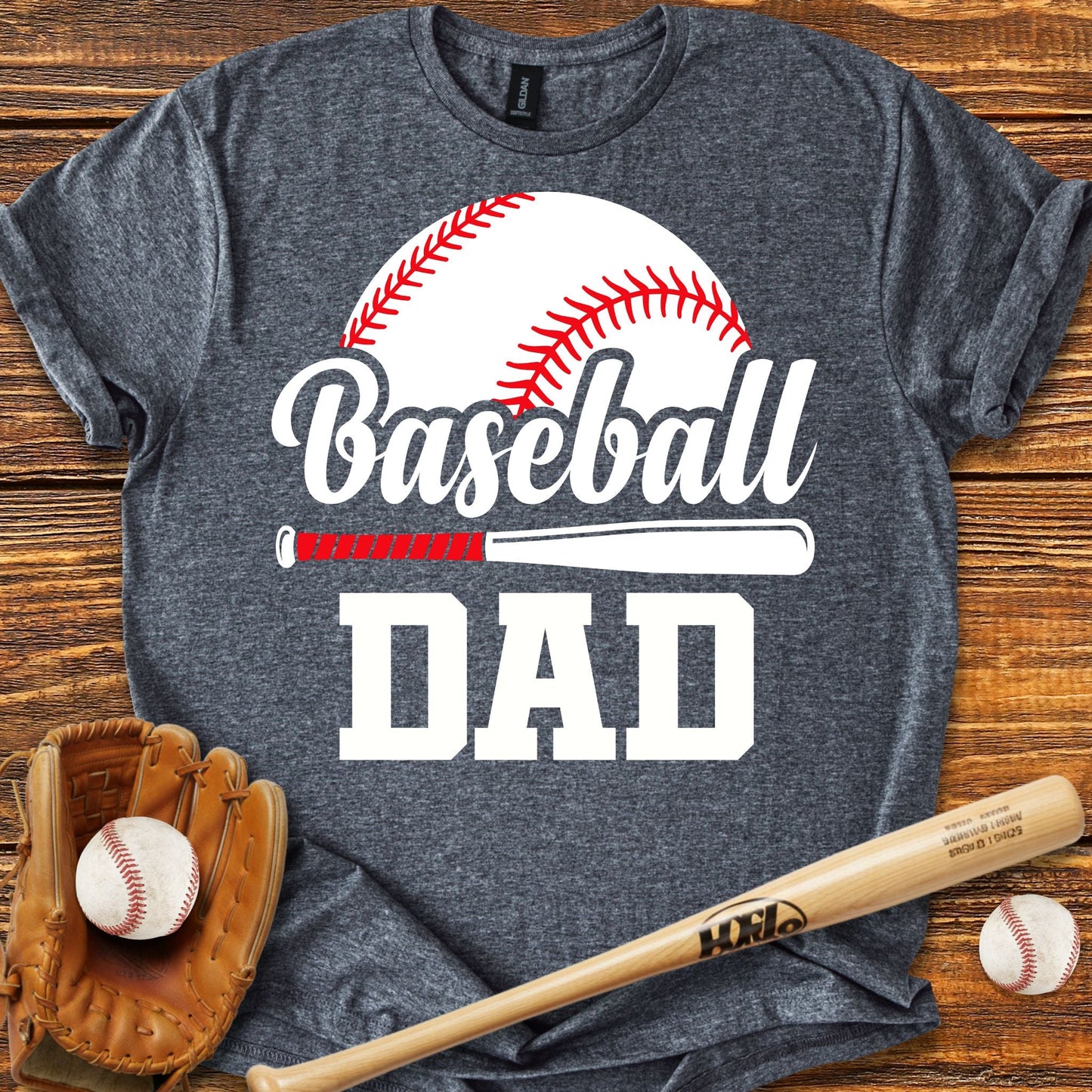 Baseball Dad T-shirt - HomeRun PrintsT-Shirt