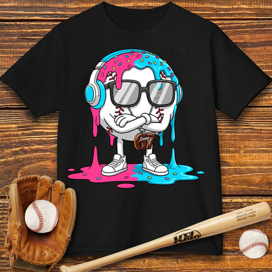 Baseball Drip 67 Kids T-shirt - HomeRun PrintsKids clothes