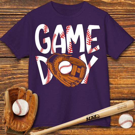 Baseball Game Day Kids T-shirt - HomeRun PrintsKids clothes