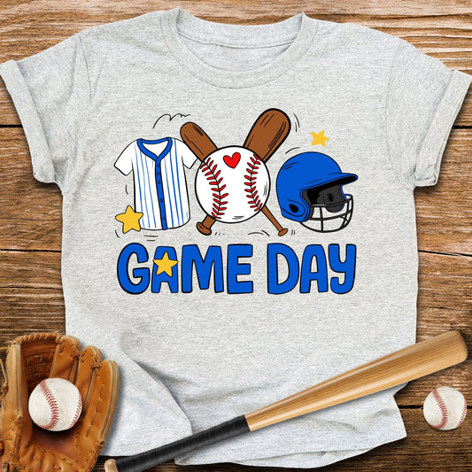 Baseball Game Day Youth Tee - HomeRun PrintsKids clothes