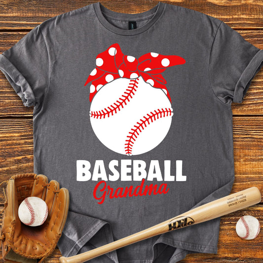 Baseball Grandma T-shirt - HomeRun PrintsT-Shirt