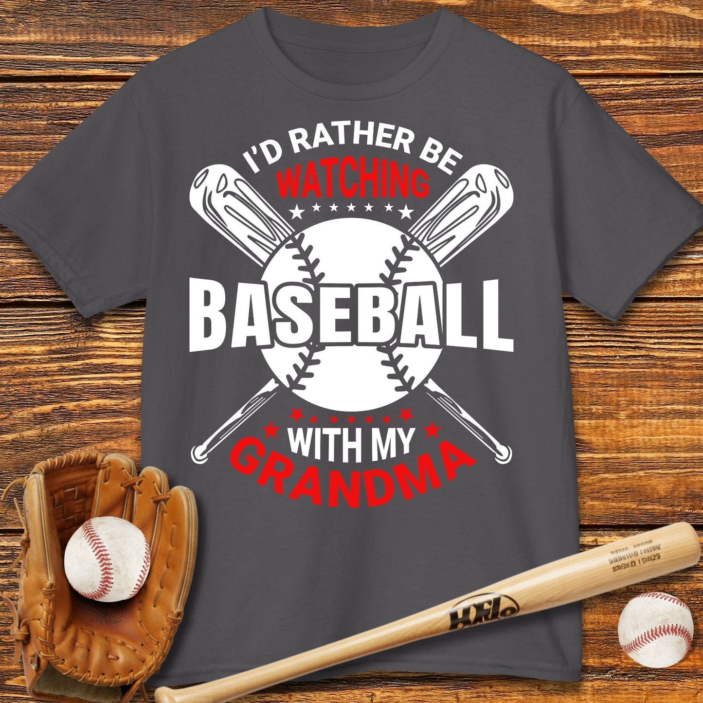 Baseball Grandson Granddaughter Kids T-shirt - HomeRun PrintsKids clothes