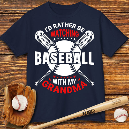 Baseball Grandson Granddaughter Kids T-shirt - HomeRun PrintsKids clothes