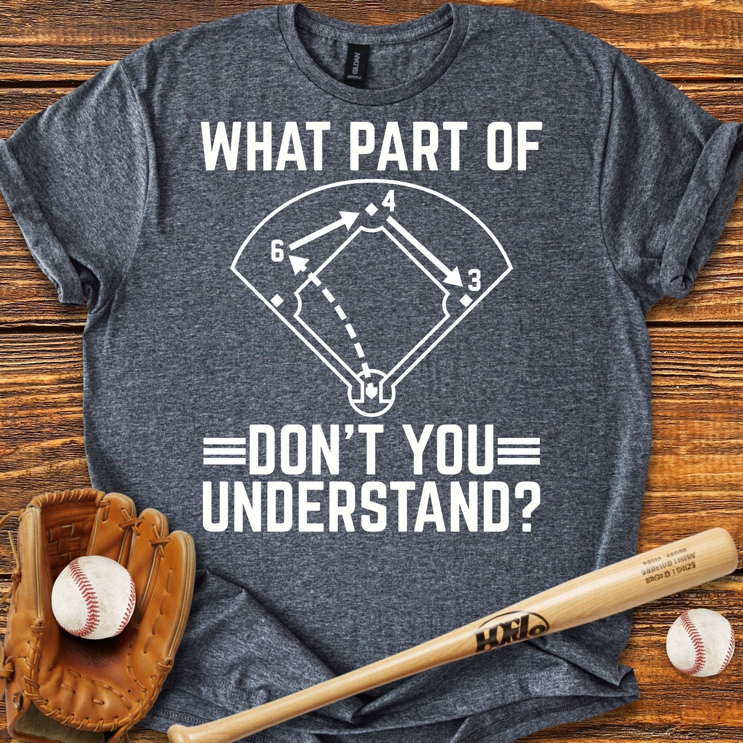 Baseball Math T-shirt - HomeRun PrintsT-Shirt
