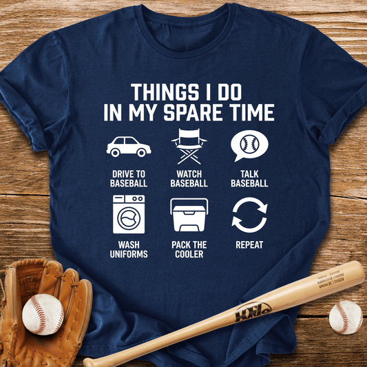 Baseball Parent Daily Grind T-Shirt - HomeRun PrintsT-Shirt