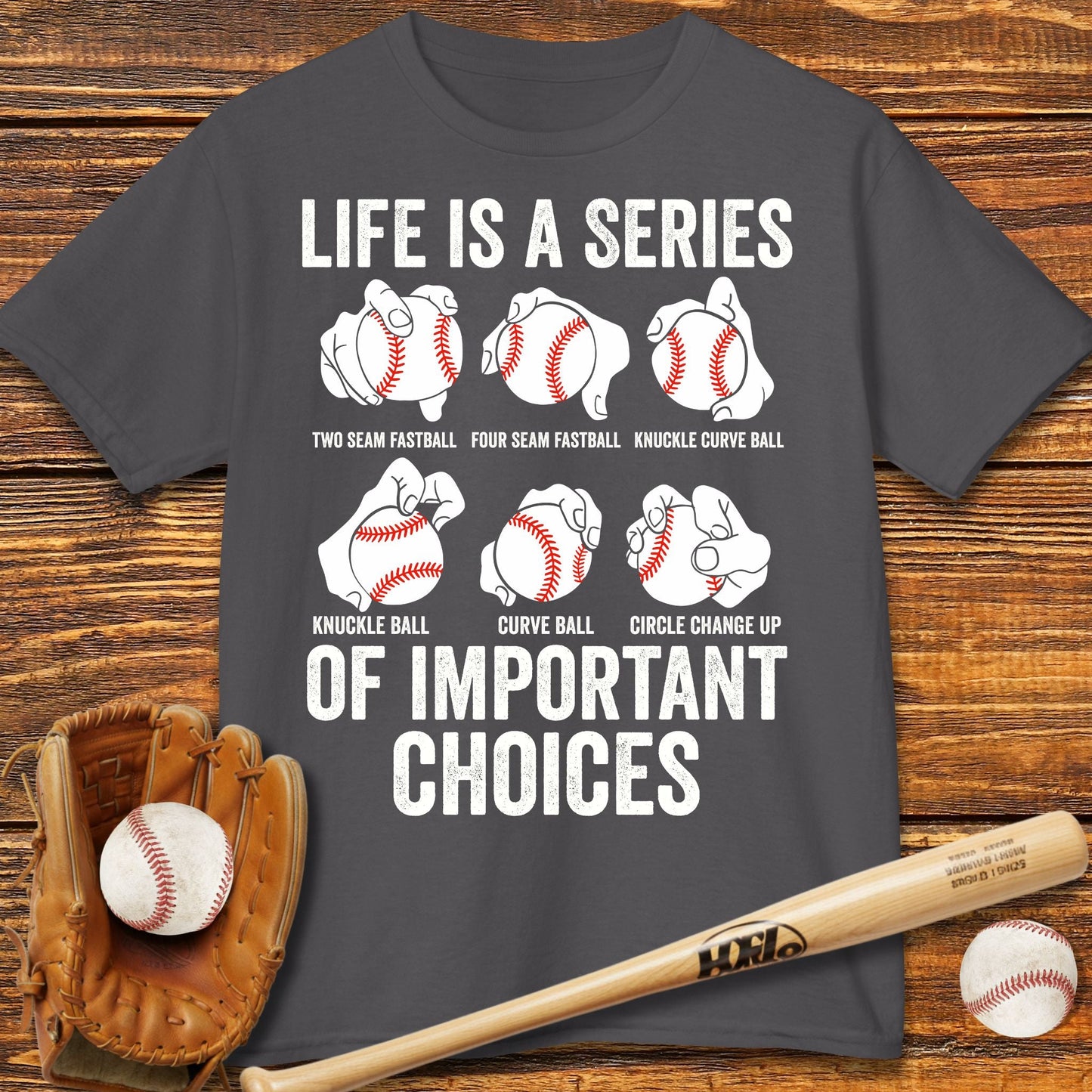 Baseball Pitches Kids T-Shirt - HomeRun PrintsKids clothes