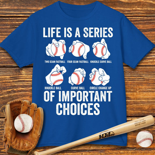 Baseball Pitches Kids T-Shirt - HomeRun PrintsKids clothes