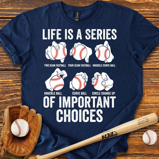 Baseball Pitches Life T-shirt - HomeRun PrintsT-Shirt