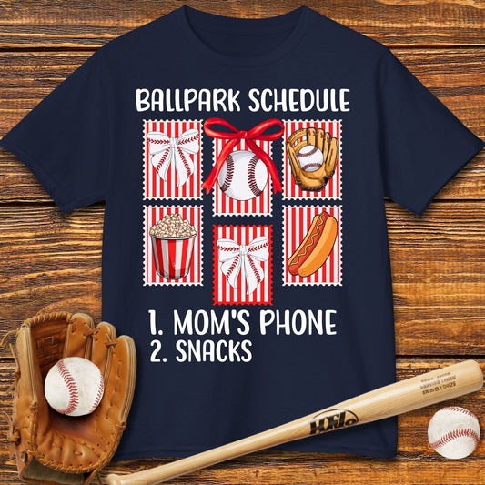 Baseball Sister Bow Kids T-shirt - HomeRun PrintsKids clothes