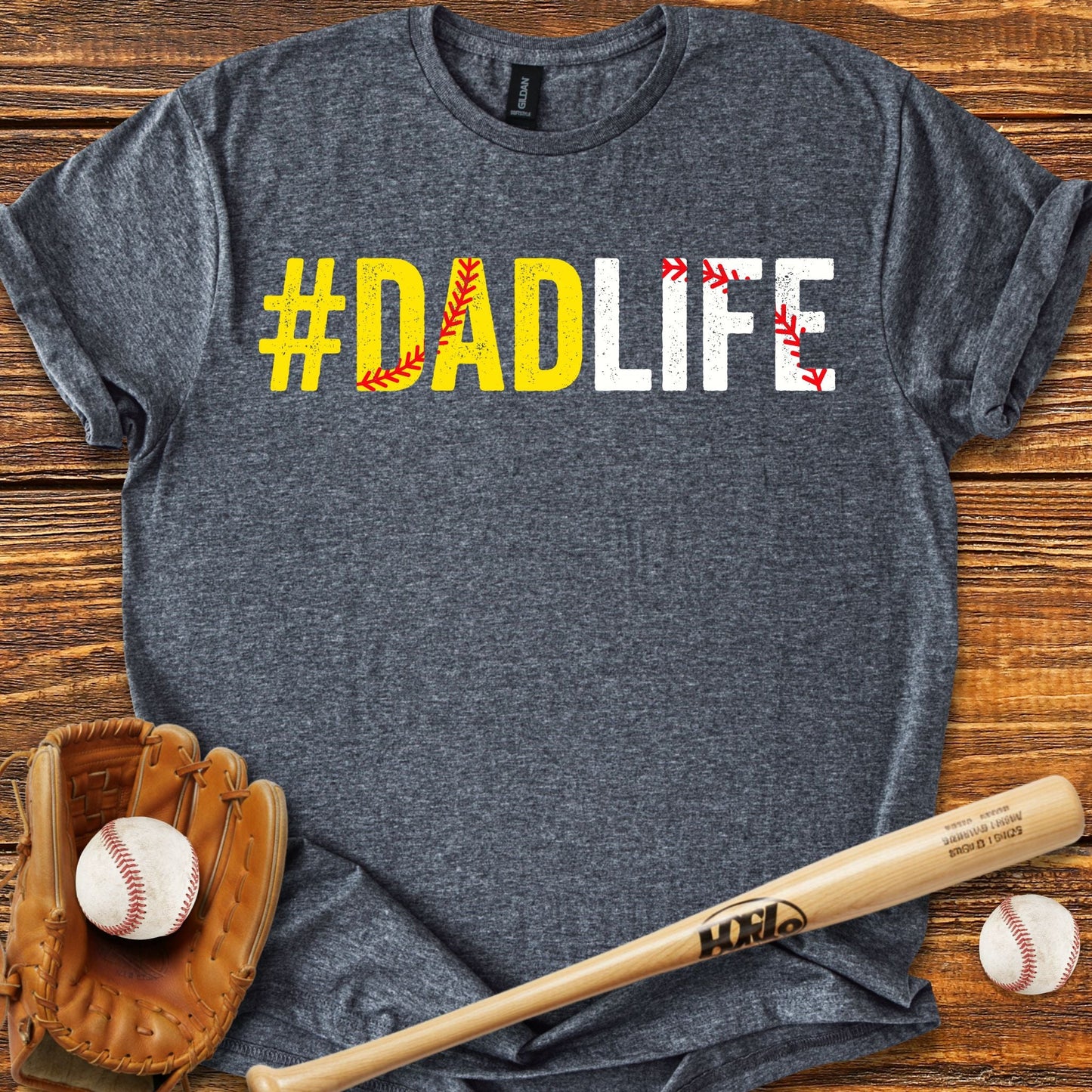 Baseball Softball Dad T-shirt - HomeRun PrintsT-Shirt