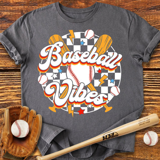 Baseball Vibes T-Shirt - HomeRun PrintsT-Shirt