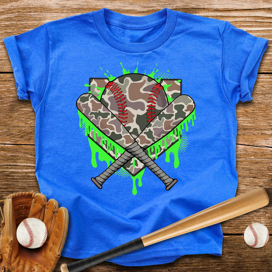 Camo Drip Youth Tee - HomeRun PrintsKids clothes
