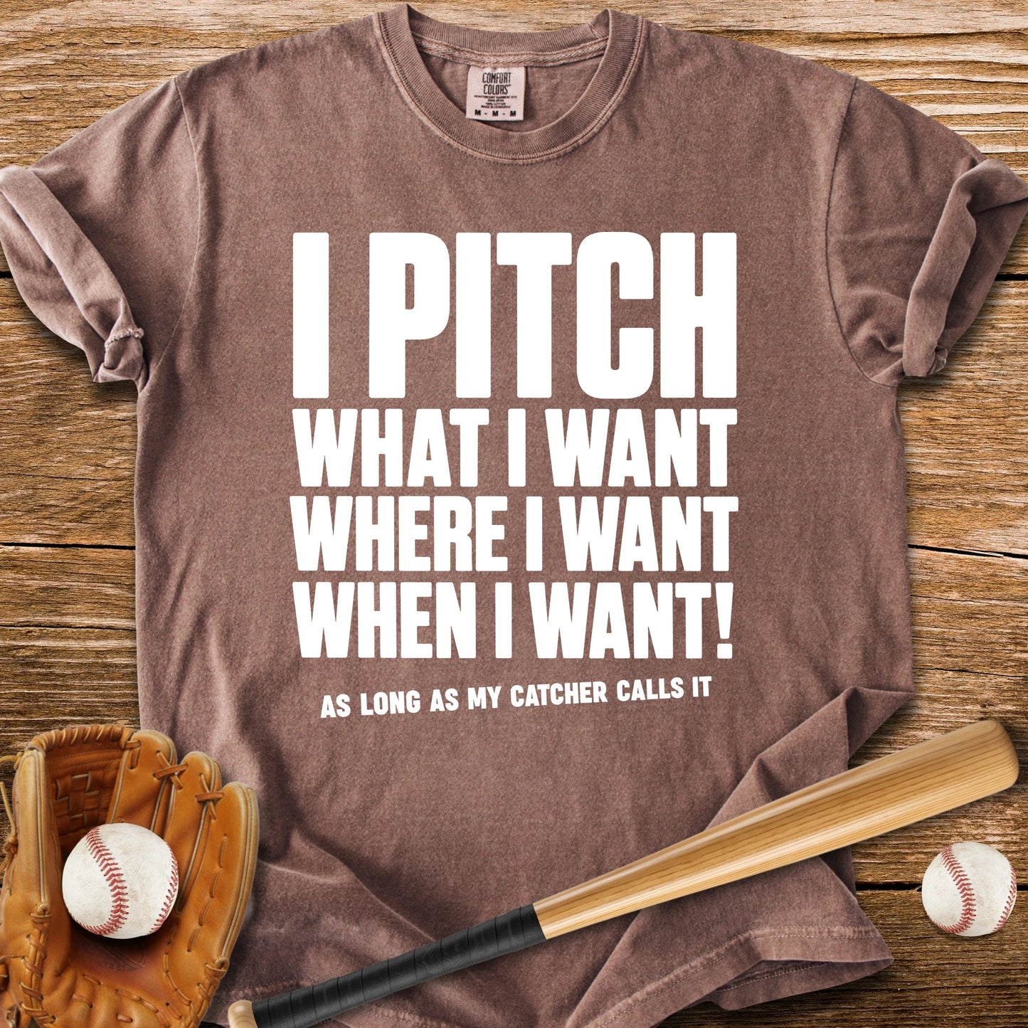 Catcher Calls It - HomeRun PrintsComfort Colors