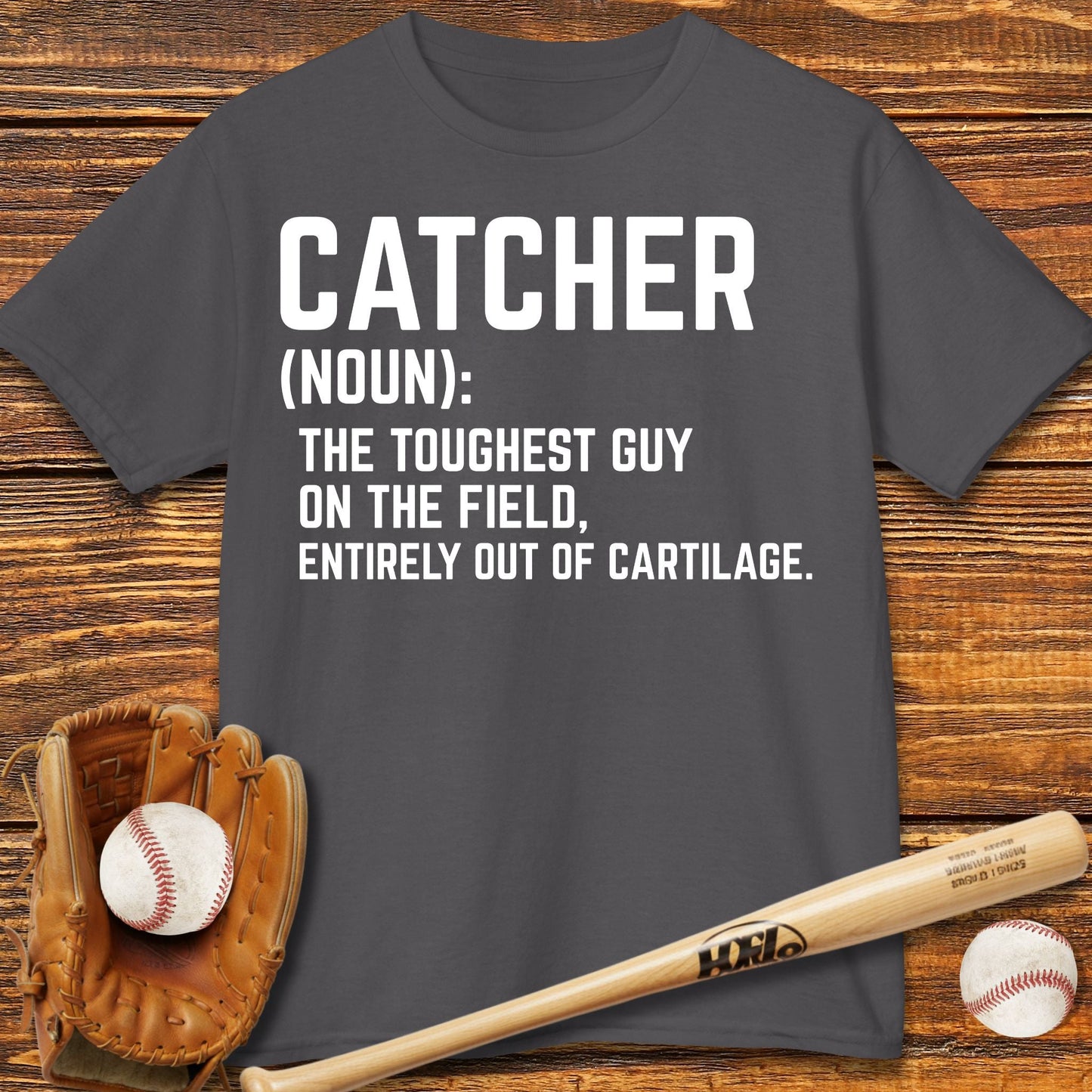 Catcher Definition Kids T-shirt - HomeRun PrintsKids clothes
