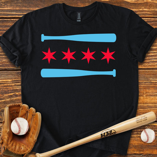 Chicago Baseball Chi T-shirt - HomeRun PrintsT-Shirt