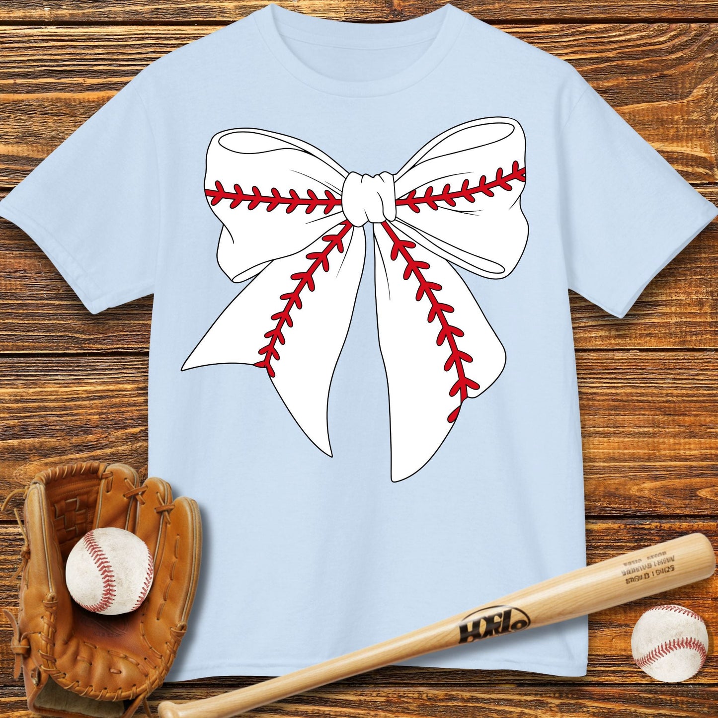 Coquette Bow Kids T-Shirt - HomeRun PrintsKids clothes