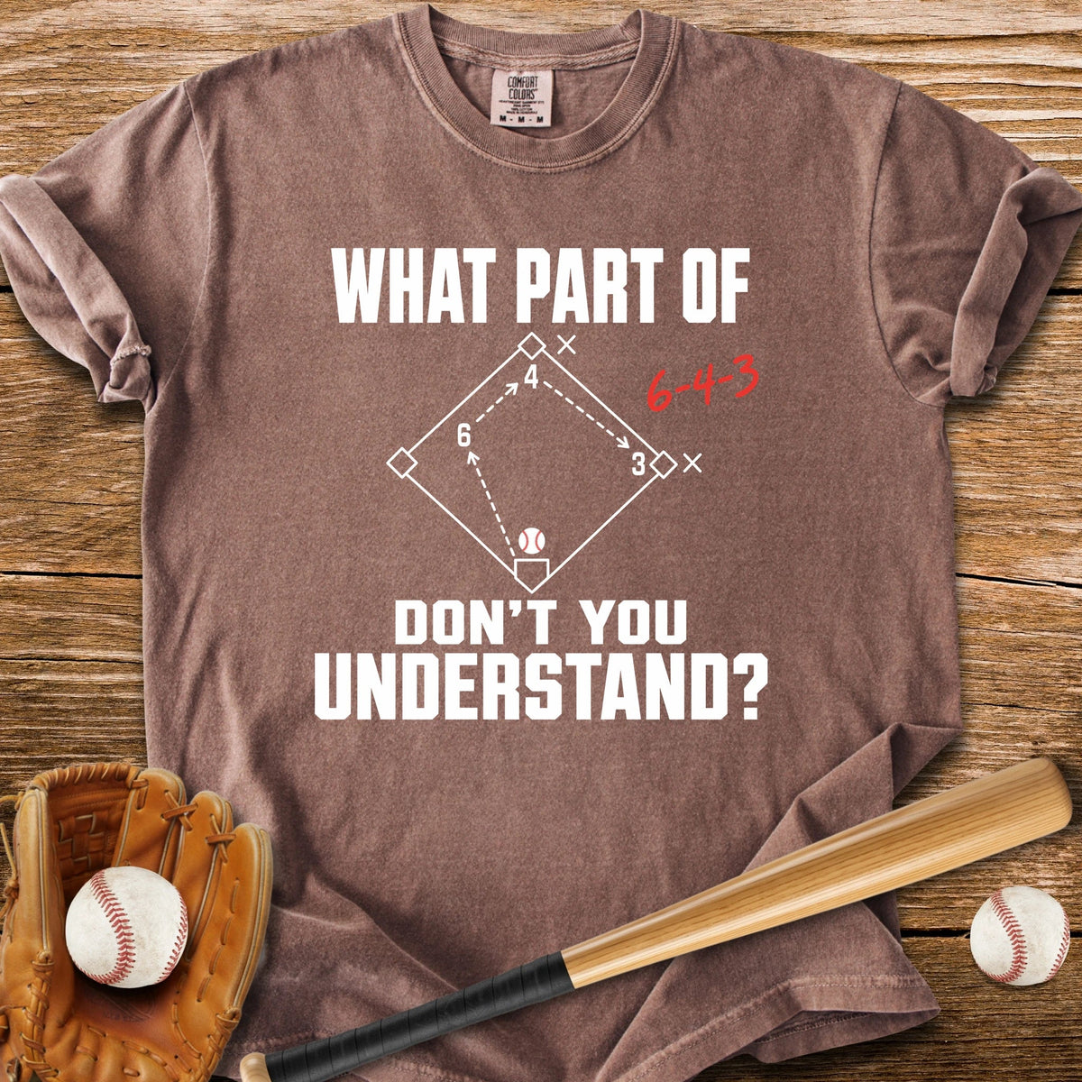 Double Play Says It All - HomeRun PrintsComfort Colors