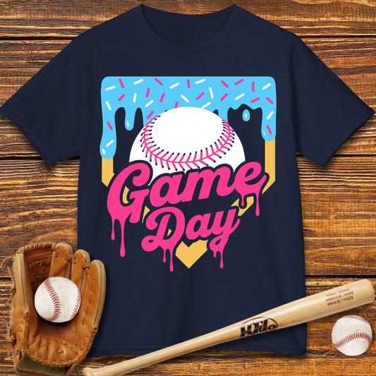 Drip Game Day Kids T-shirt - HomeRun PrintsKids clothes