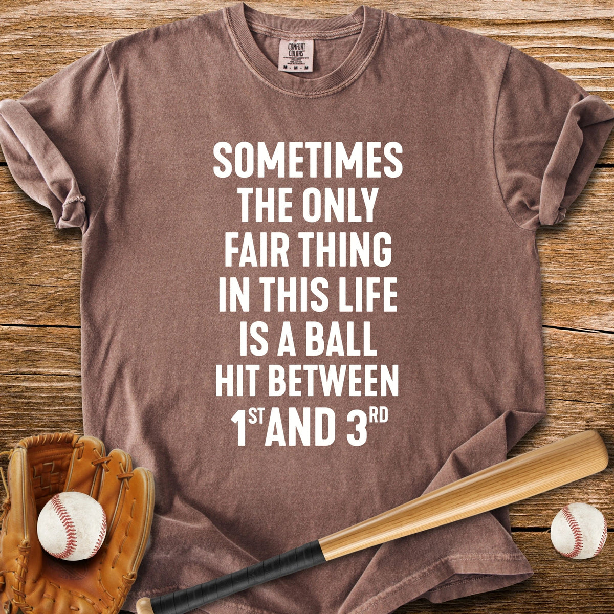 Fair Ball Fair Life - HomeRun PrintsComfort Colors