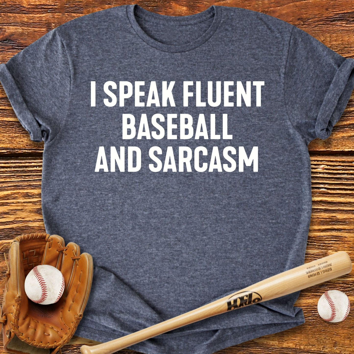 Fluent Baseball T-shirt - HomeRun PrintsT-Shirt
