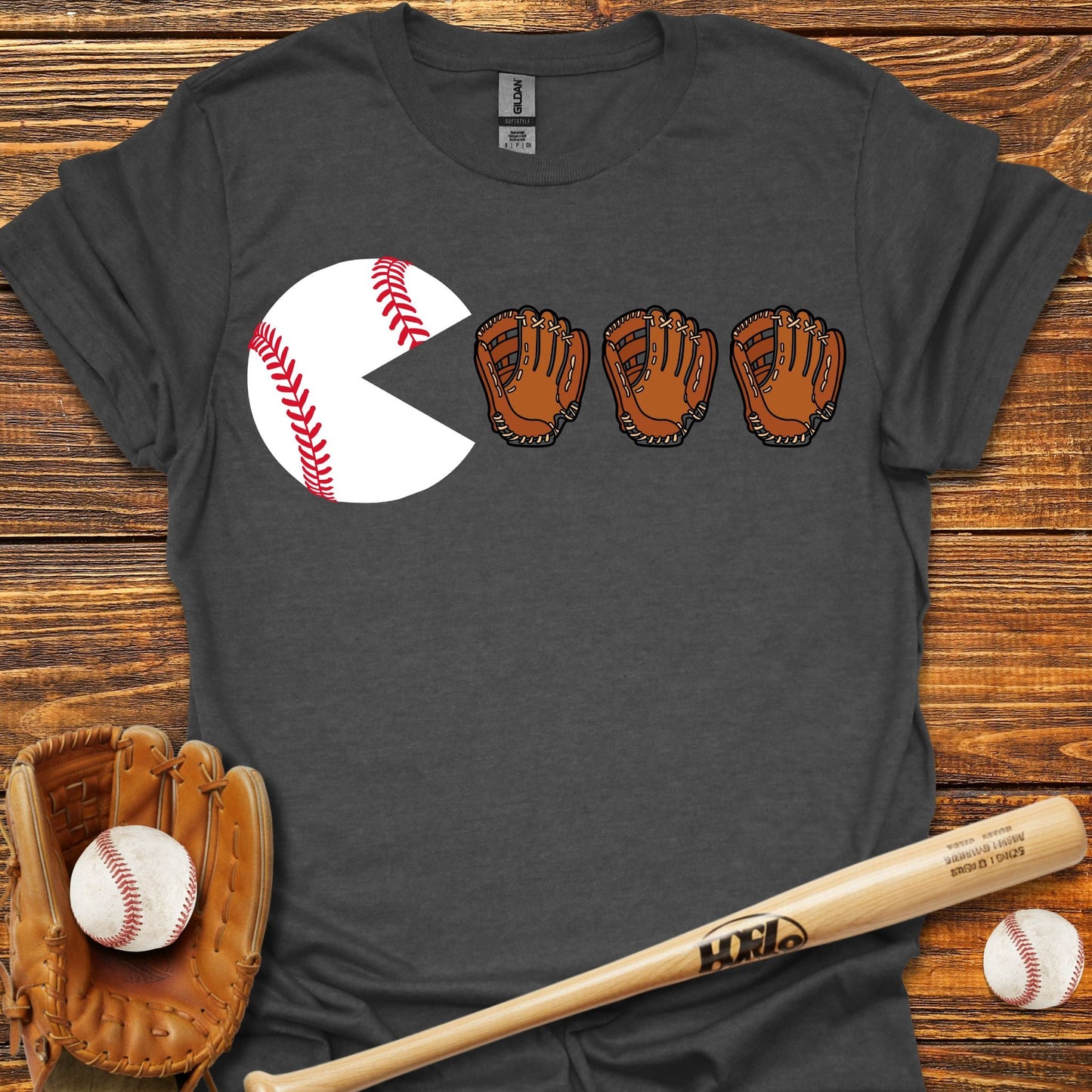 Funny Ball Eating T-Shirt - HomeRun PrintsT-Shirt
