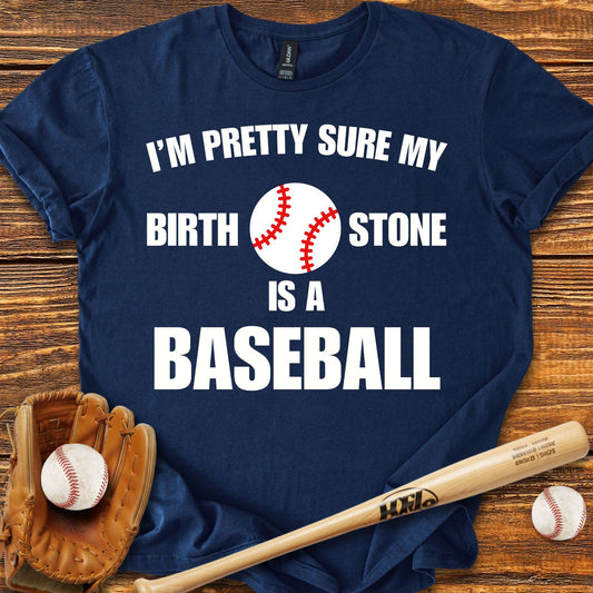 Funny Baseball Birth Stone T-shirt - HomeRun PrintsT-Shirt