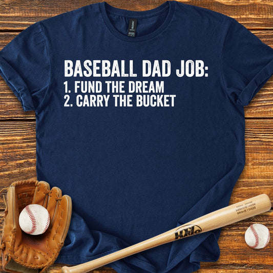 Funny Baseball Dad T-shirt - HomeRun PrintsT-Shirt