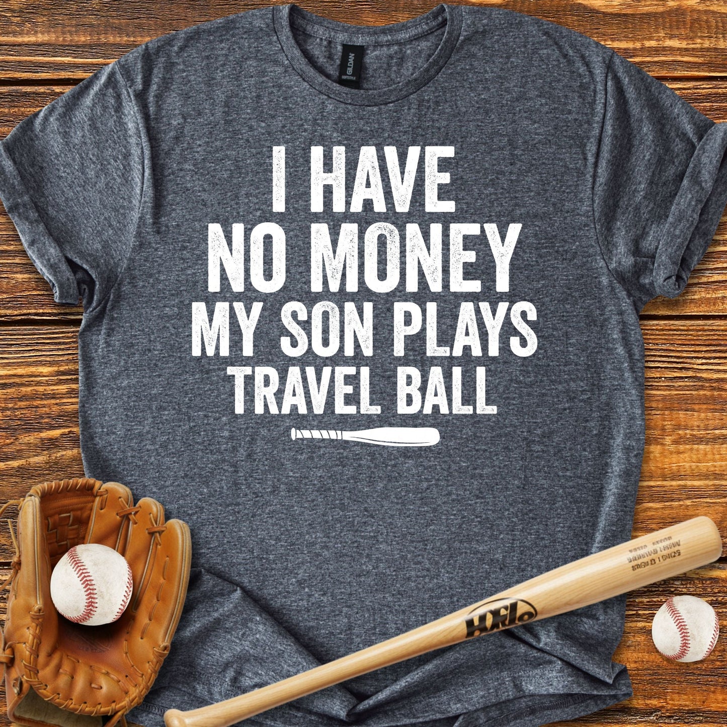 Funny Baseball Dad T-shirt - HomeRun PrintsT-Shirt