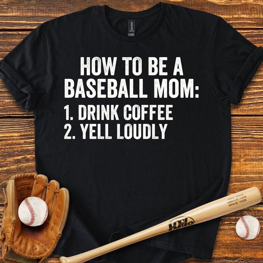 Funny Baseball Mom T-shirt - HomeRun PrintsT-Shirt