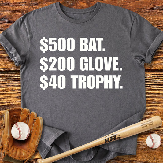 Funny Baseball Trophy T-Shirt - HomeRun PrintsT-Shirt