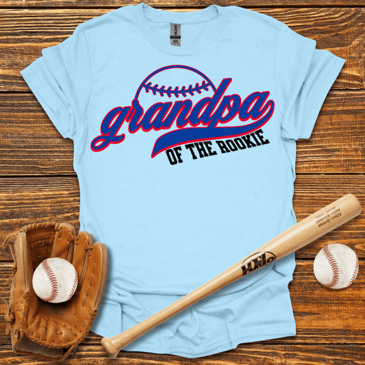Grandpa Of The Rookie T-Shirt - HomeRun PrintsT-Shirt