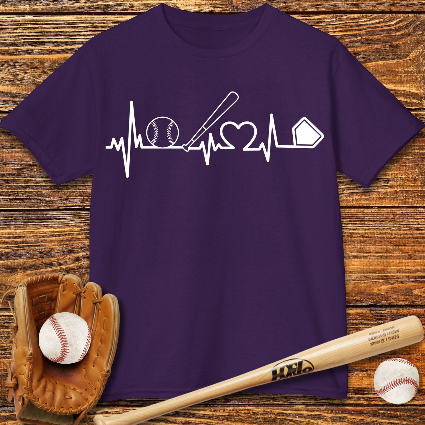 Heartbeat Kids T-Shirt - HomeRun PrintsKids clothes