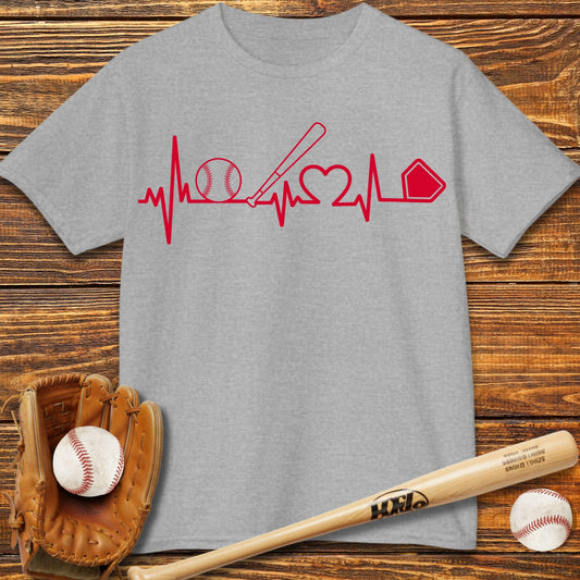 Heartbeat Kids T-Shirt - HomeRun PrintsKids clothes