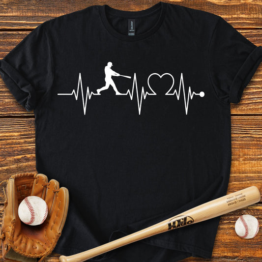 Heartbeat T-Shirt - HomeRun PrintsT-Shirt