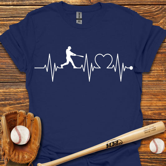 Heartbeat T-Shirt - HomeRun PrintsT-Shirt