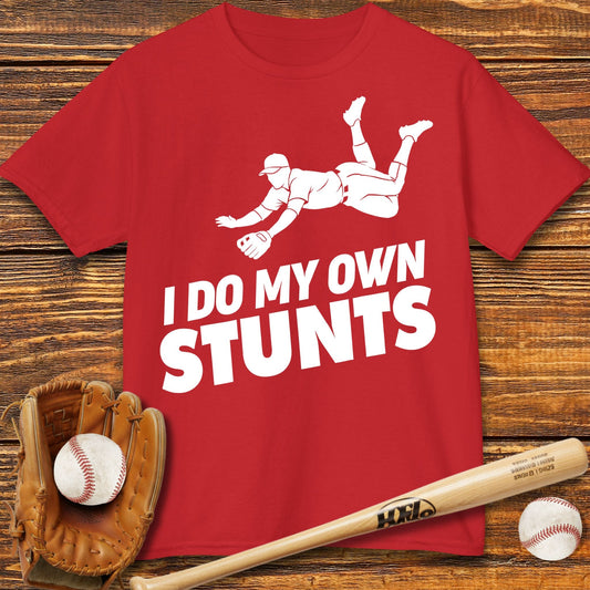 I Do My Own Stunts Kids T-Shirt - HomeRun PrintsKids clothes