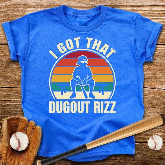 I Got That Dugout Rizz Youth Tee - HomeRun PrintsKids clothes