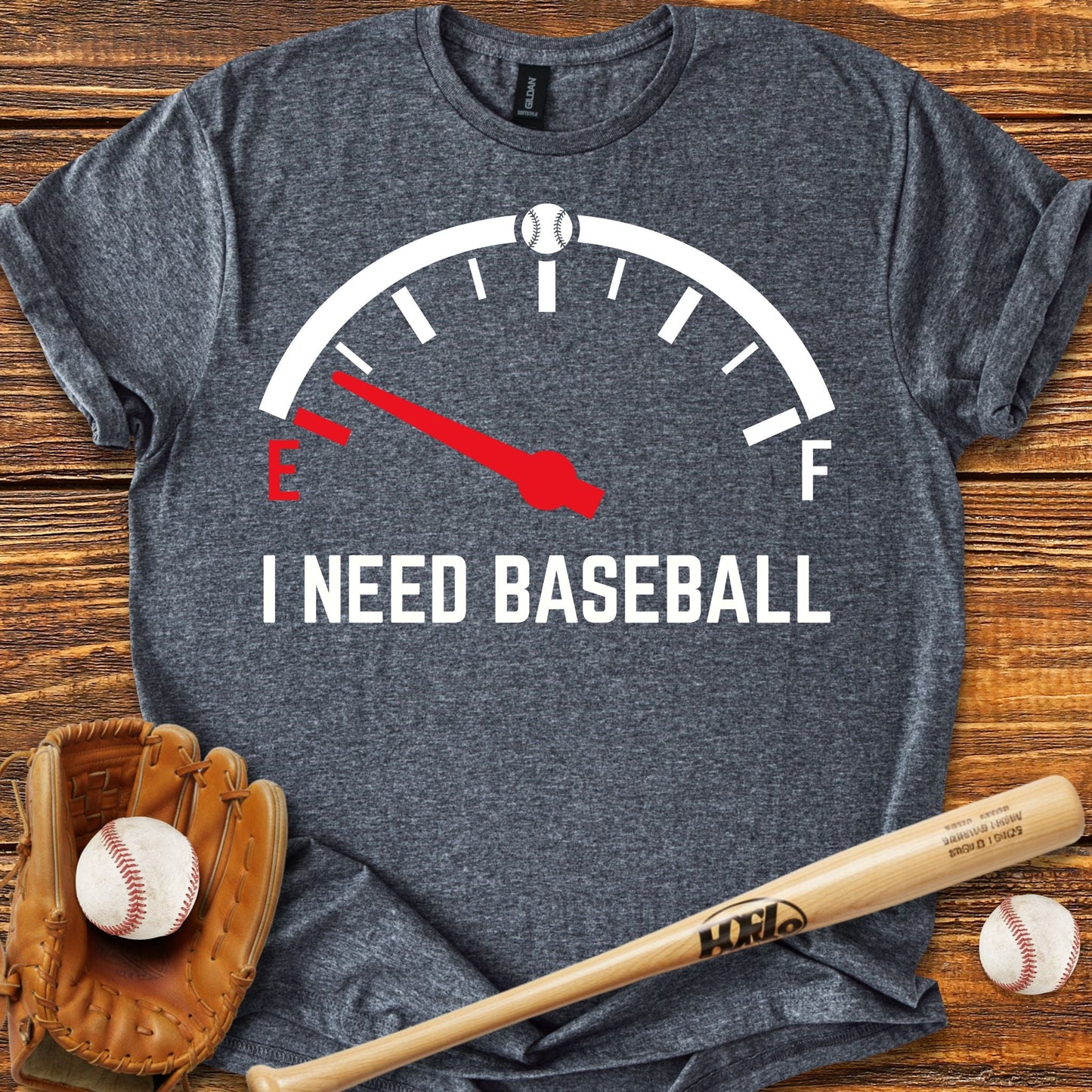 I Need Baseball Fuel T-shirt - HomeRun PrintsT-Shirt