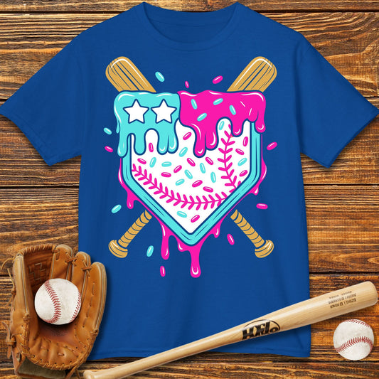 Ice Cream Drip Kids T-Shirt - HomeRun PrintsKids clothes