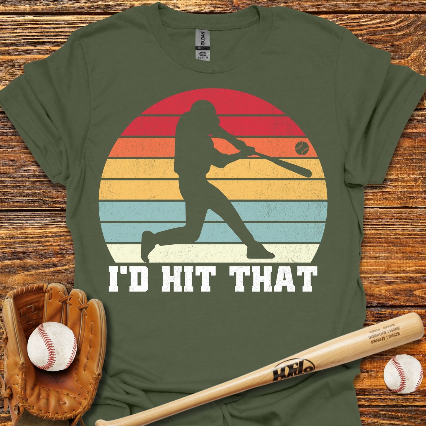 I'd Hit That T-Shirt - HomeRun PrintsT-Shirt