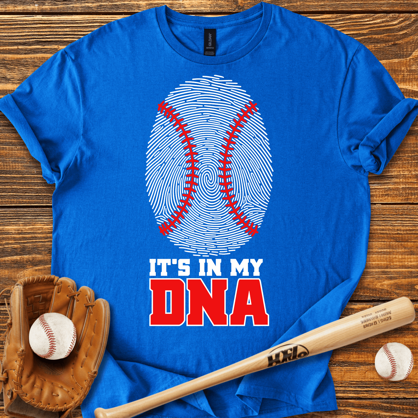 It's In My DNA Baseball T-Shirt - HomeRun PrintsT-Shirt