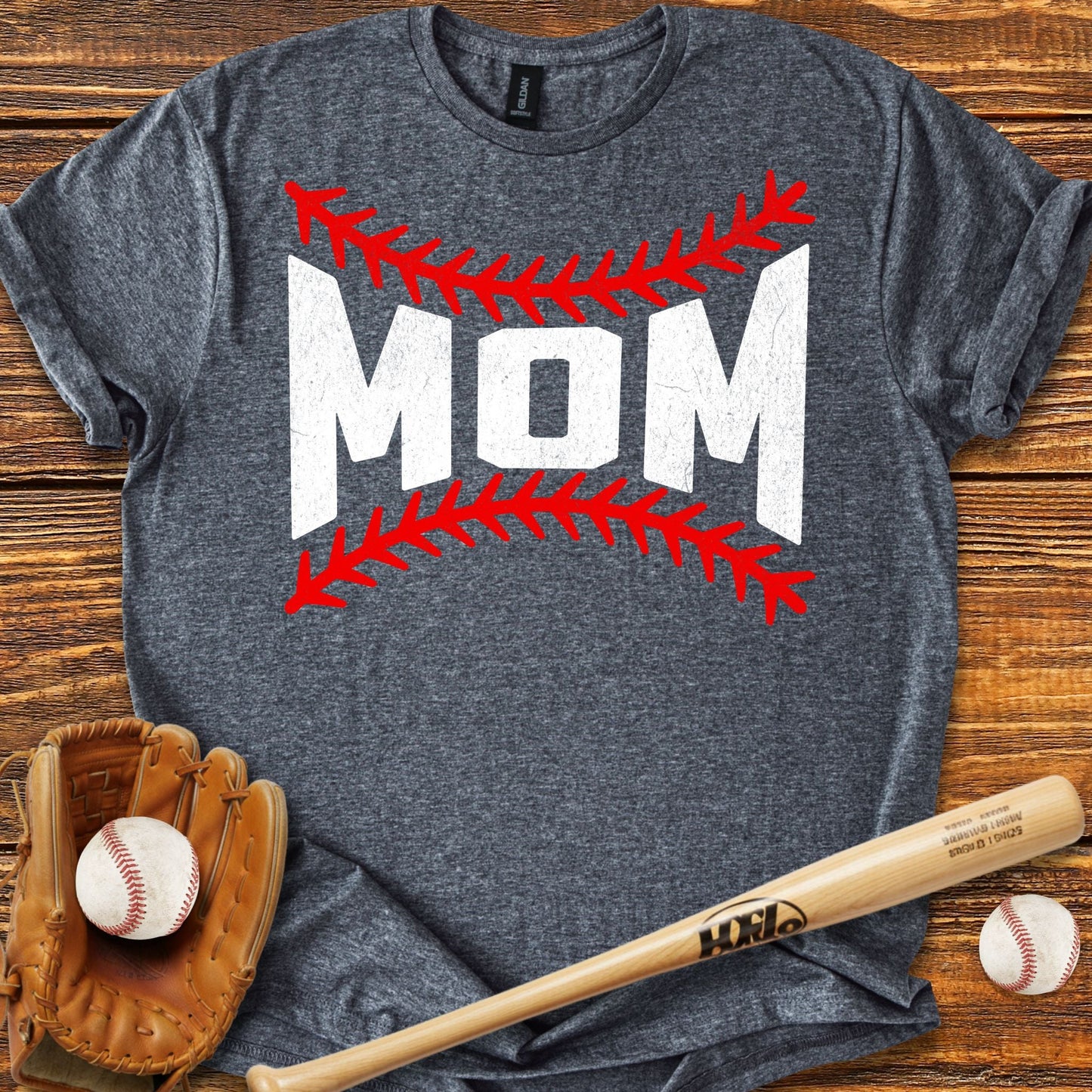 Mom Stitches T-Shirt - HomeRun PrintsT-Shirt