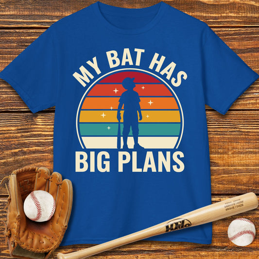 My Bat Has Big Plans Kids T-shirt - HomeRun PrintsKids clothes