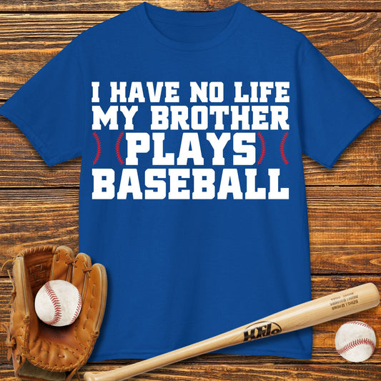 My Brother Plays Baseball Kids T-Shirt - HomeRun PrintsKids clothes