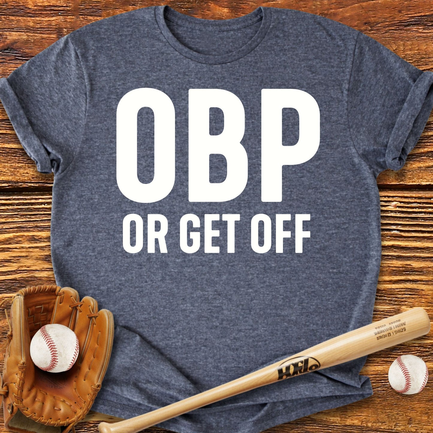 On - Base Percentage Sabermetrics T-Shirt - HomeRun PrintsT-Shirt