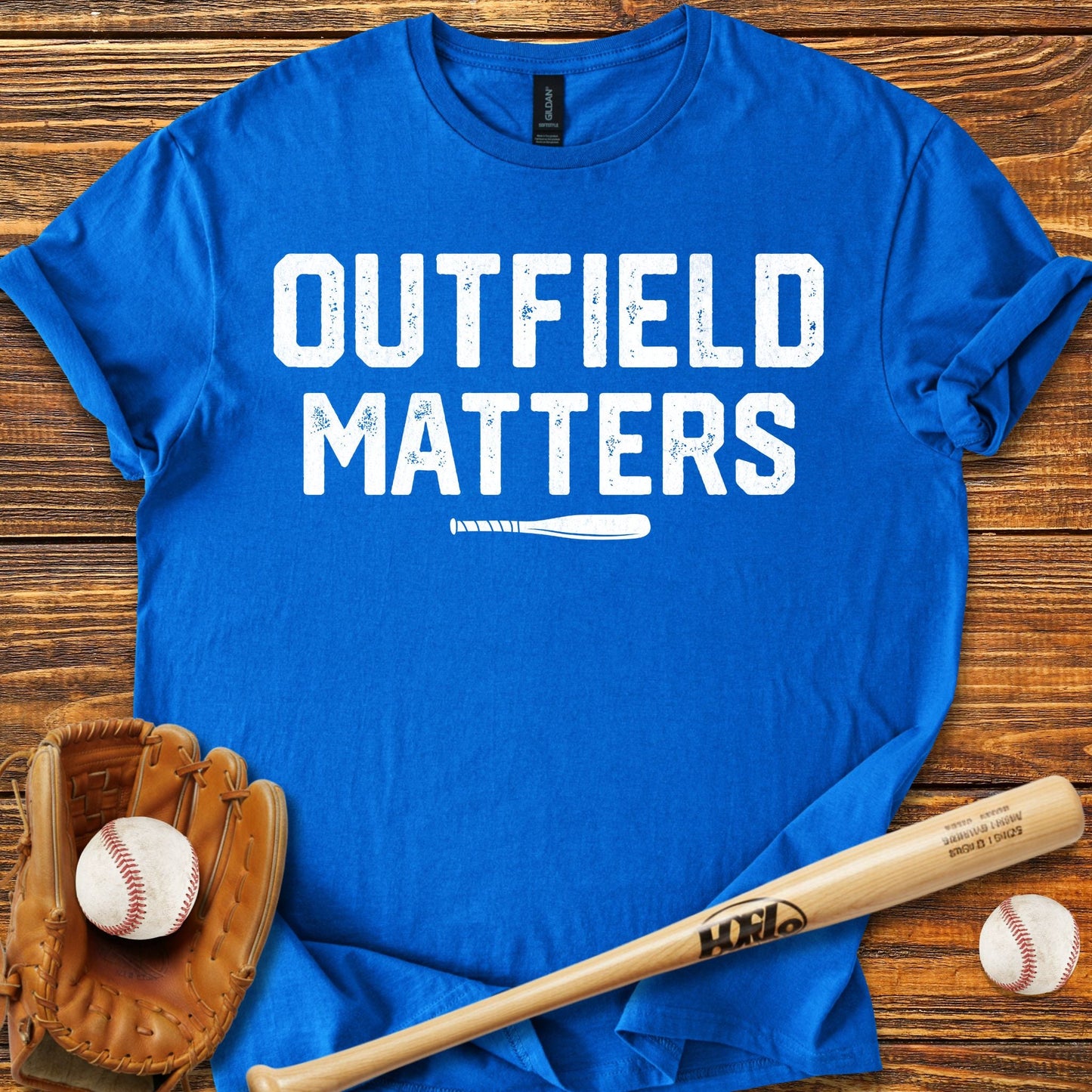 Outfield Matters T-Shirt - HomeRun PrintsT-Shirt