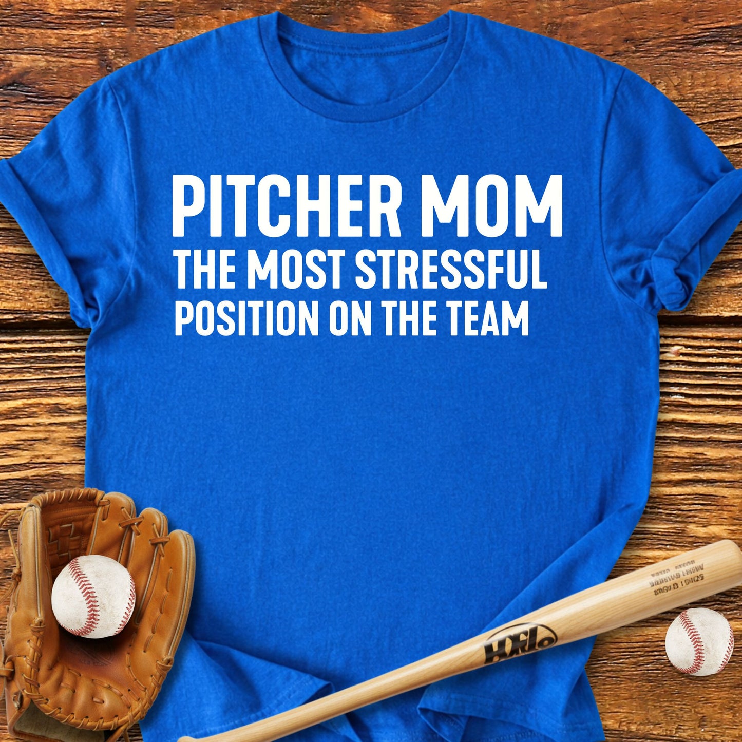 Pitcher Mom T-Shirt - HomeRun PrintsT-Shirt