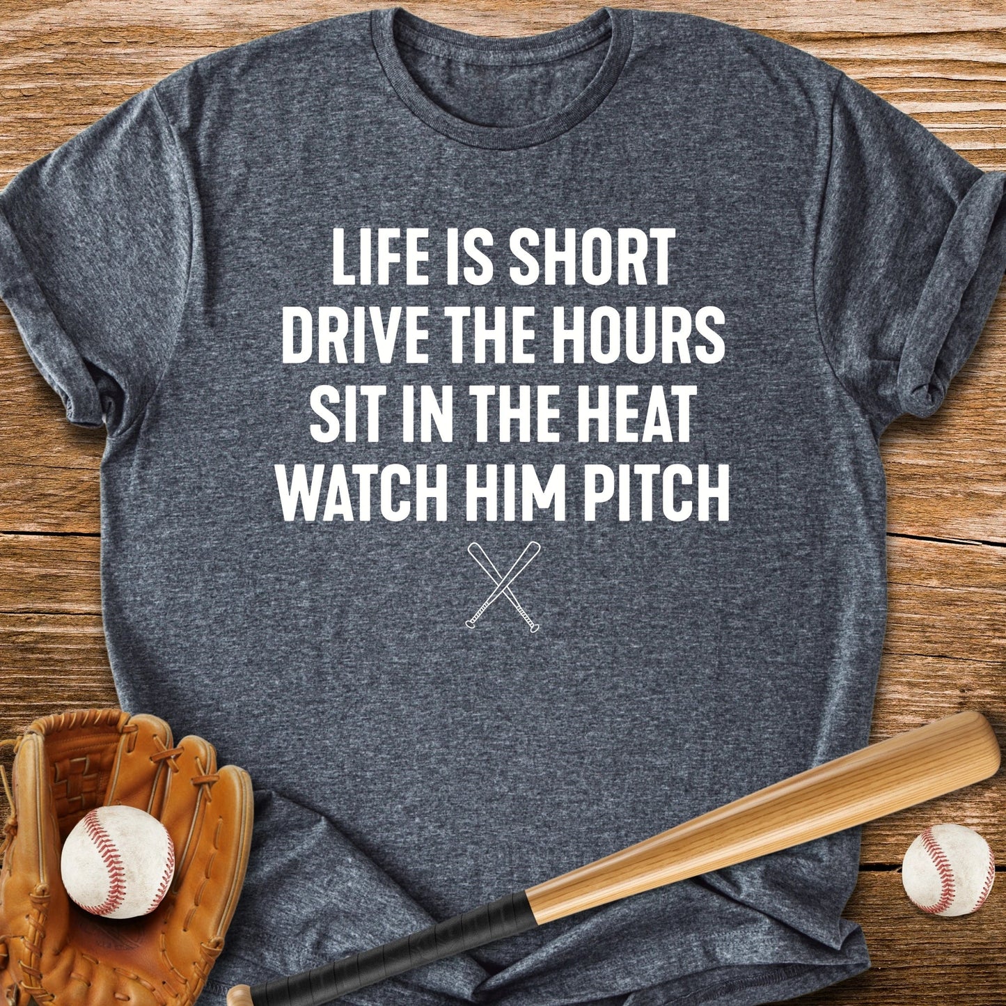 Pitcher Parent Devotion - HomeRun PrintsT-Shirt