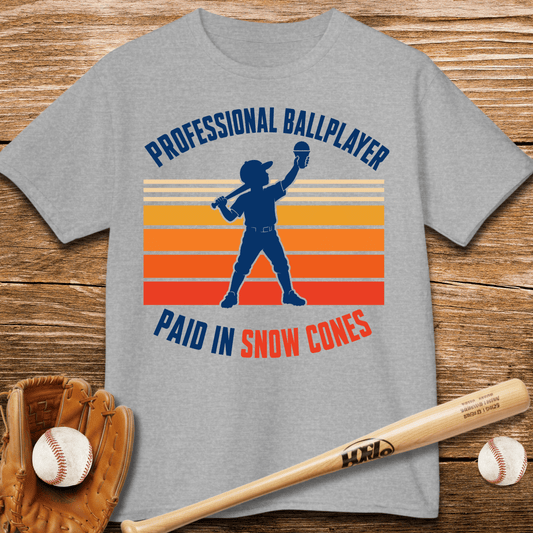 Plays For Snow Cones Kids T-shirt - HomeRun PrintsKids clothes